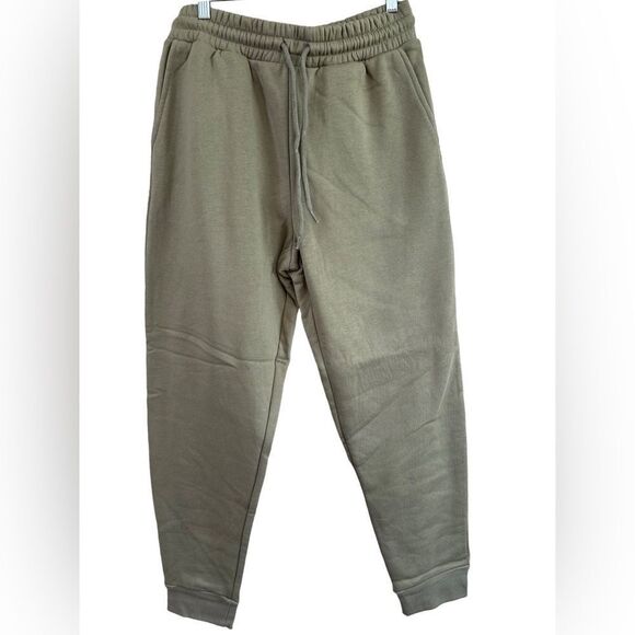 Olive Jogger Track Pants - Picture 3 of 10